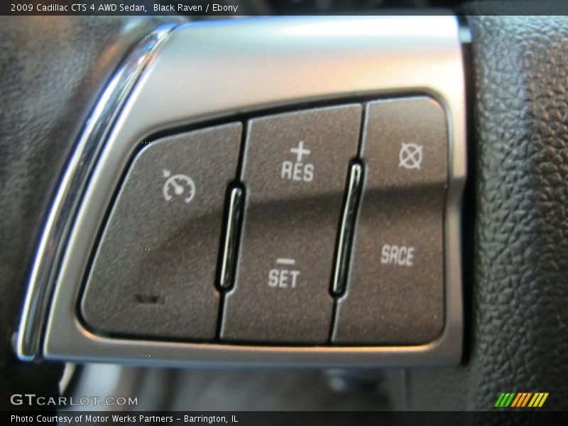 Black Raven / Ebony 2009 Cadillac CTS 4 AWD Sedan