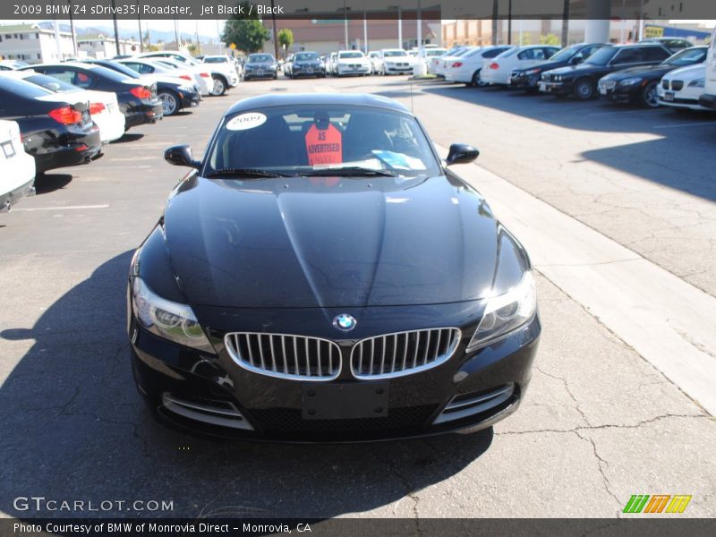 Jet Black / Black 2009 BMW Z4 sDrive35i Roadster