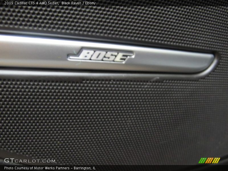 Black Raven / Ebony 2009 Cadillac CTS 4 AWD Sedan