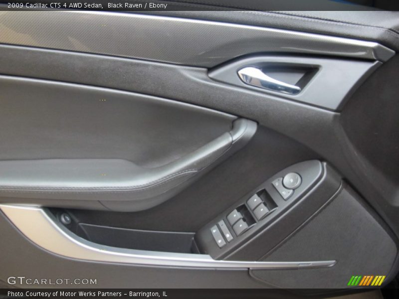 Black Raven / Ebony 2009 Cadillac CTS 4 AWD Sedan