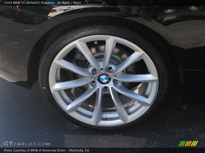 Jet Black / Black 2009 BMW Z4 sDrive35i Roadster
