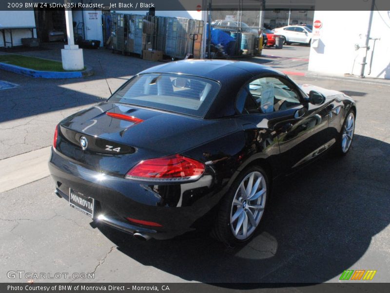 Jet Black / Black 2009 BMW Z4 sDrive35i Roadster