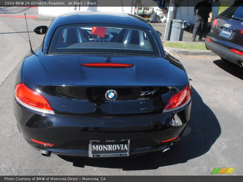 Jet Black / Black 2009 BMW Z4 sDrive35i Roadster