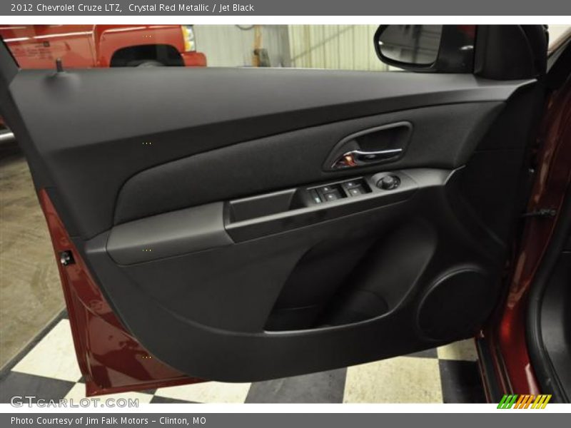 Crystal Red Metallic / Jet Black 2012 Chevrolet Cruze LTZ