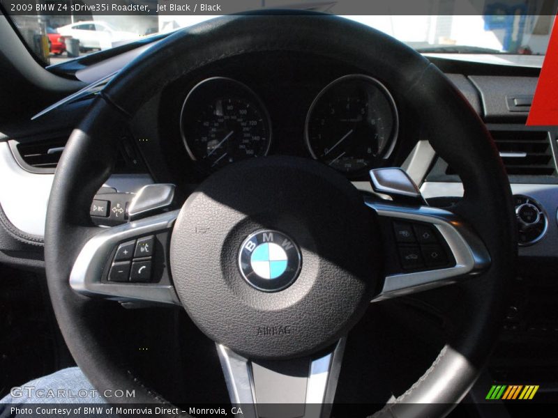 Jet Black / Black 2009 BMW Z4 sDrive35i Roadster