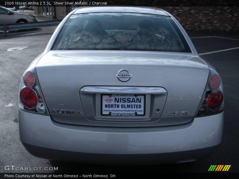 Sheer Silver Metallic / Charcoal 2006 Nissan Altima 2.5 SL