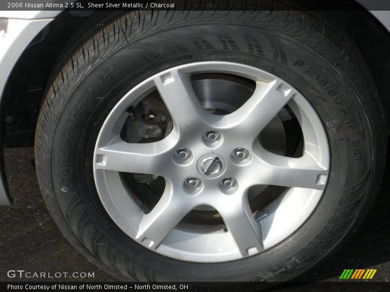 Sheer Silver Metallic / Charcoal 2006 Nissan Altima 2.5 SL