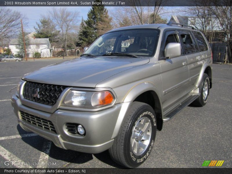 Front 3/4 View of 2003 Montero Sport Limited 4x4