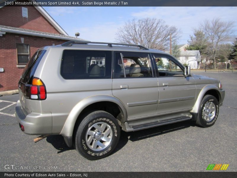 Sudan Beige Metallic / Tan 2003 Mitsubishi Montero Sport Limited 4x4