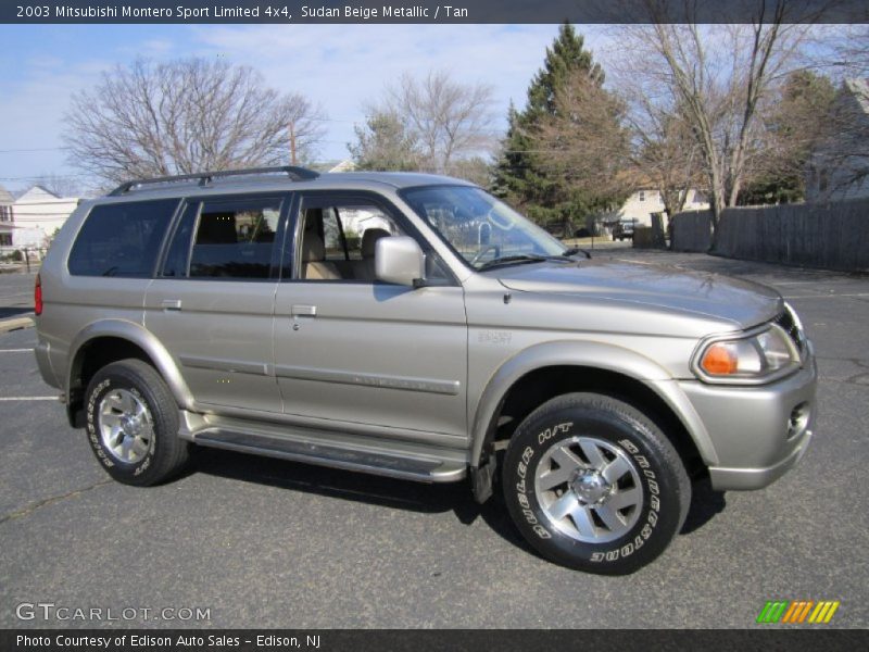  2003 Montero Sport Limited 4x4 Sudan Beige Metallic