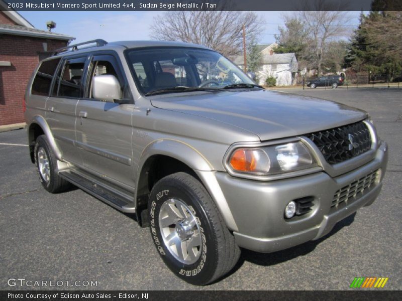 Front 3/4 View of 2003 Montero Sport Limited 4x4