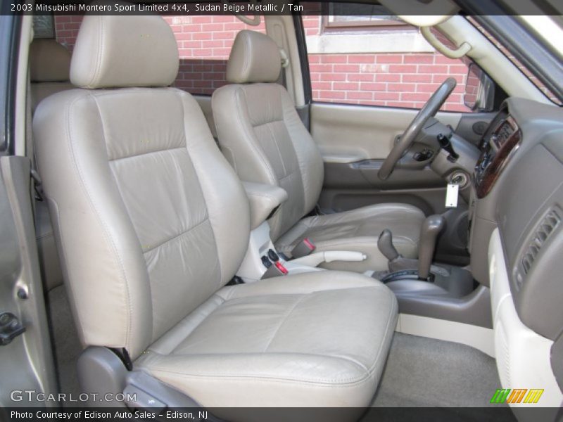  2003 Montero Sport Limited 4x4 Tan Interior