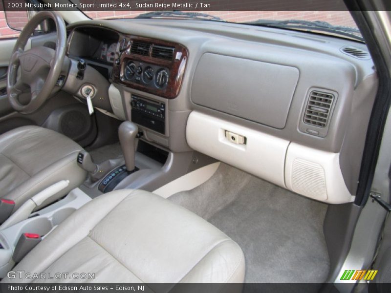 Dashboard of 2003 Montero Sport Limited 4x4