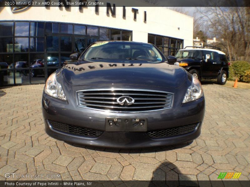 Blue Slate / Graphite 2010 Infiniti G 37 x AWD Coupe