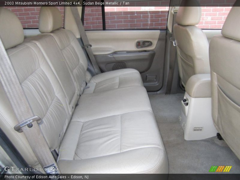 Rear Seat of 2003 Montero Sport Limited 4x4