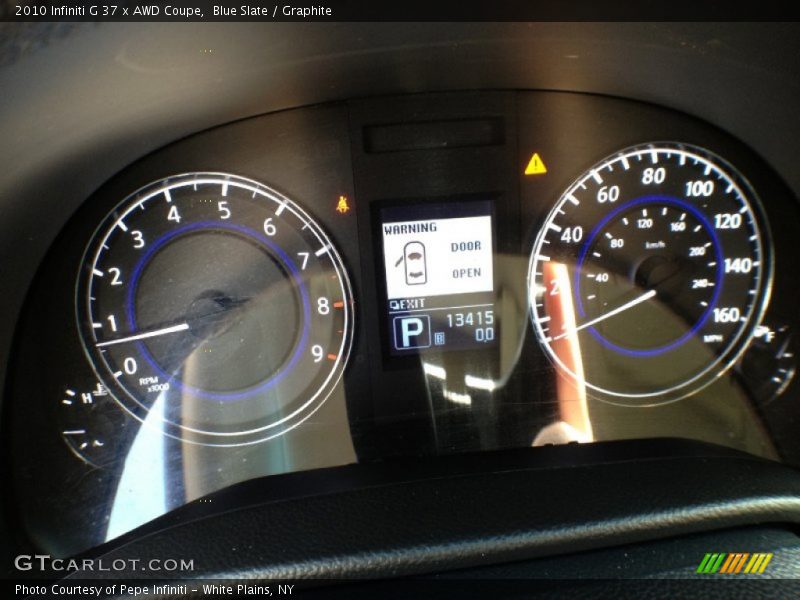 Blue Slate / Graphite 2010 Infiniti G 37 x AWD Coupe