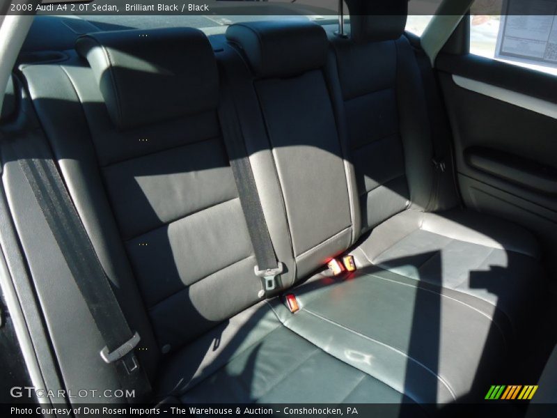 Brilliant Black / Black 2008 Audi A4 2.0T Sedan