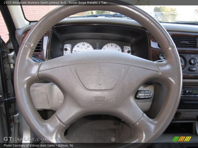 Sudan Beige Metallic / Tan 2003 Mitsubishi Montero Sport Limited 4x4