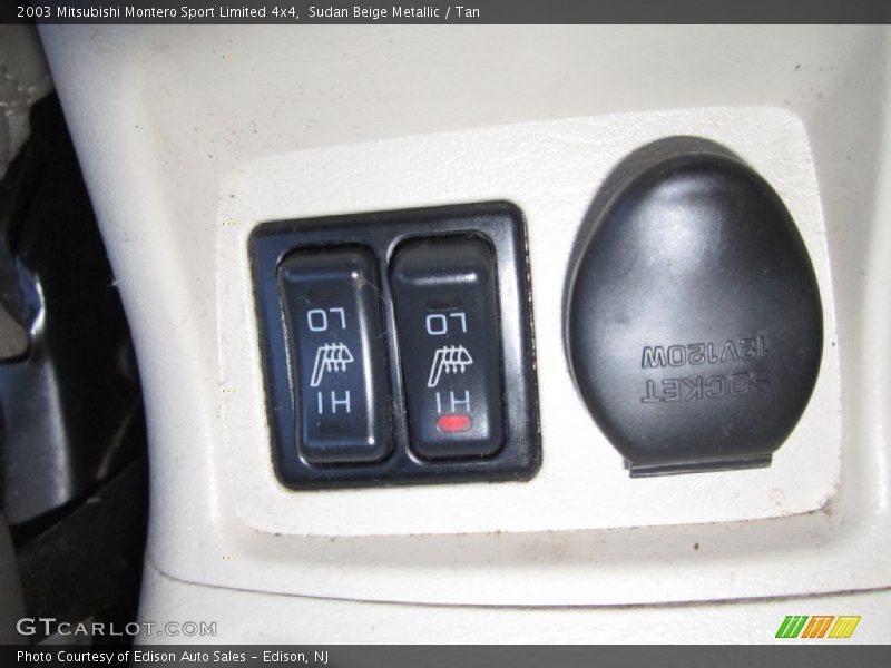 Sudan Beige Metallic / Tan 2003 Mitsubishi Montero Sport Limited 4x4
