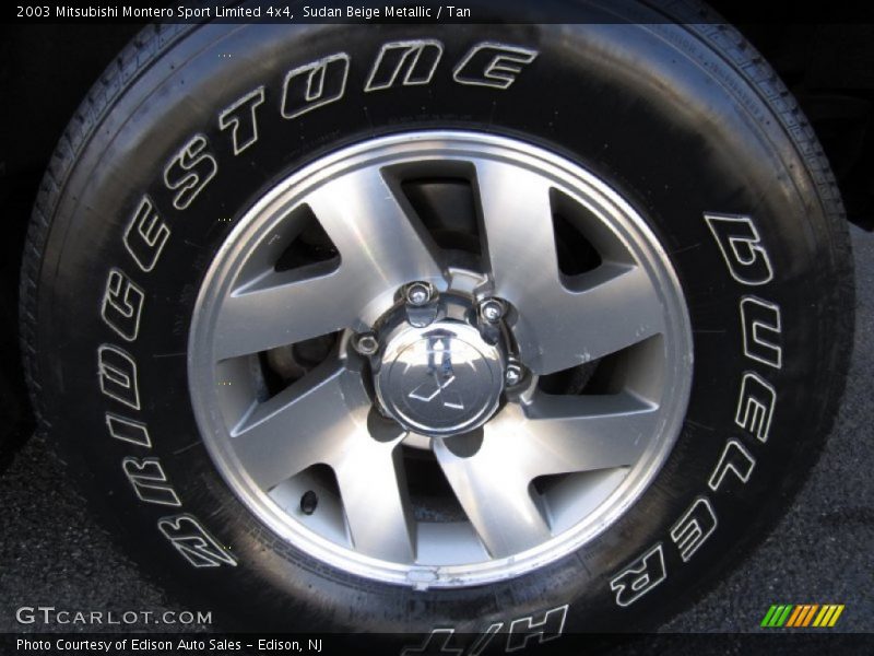  2003 Montero Sport Limited 4x4 Wheel