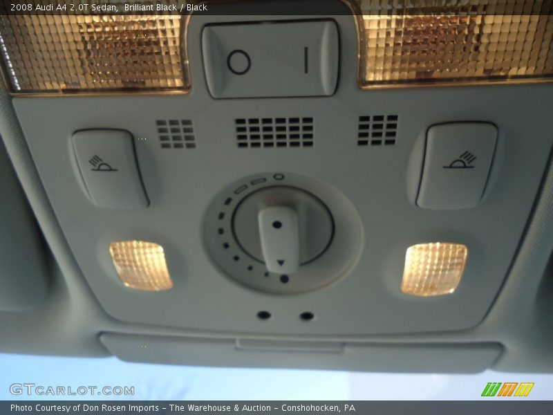 Brilliant Black / Black 2008 Audi A4 2.0T Sedan