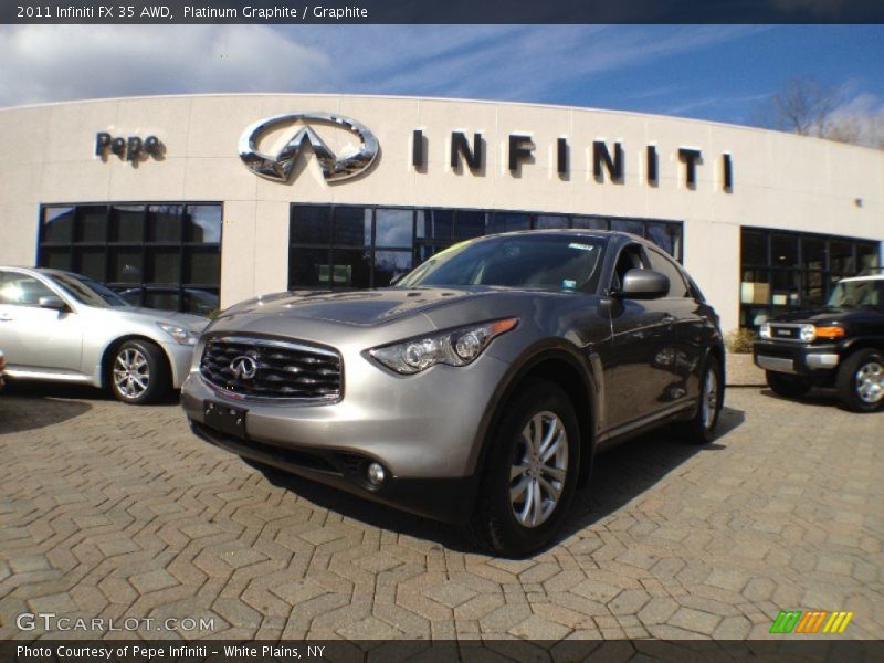 Platinum Graphite / Graphite 2011 Infiniti FX 35 AWD