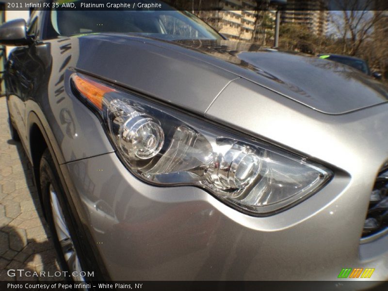 Platinum Graphite / Graphite 2011 Infiniti FX 35 AWD