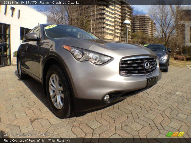 Platinum Graphite / Graphite 2011 Infiniti FX 35 AWD