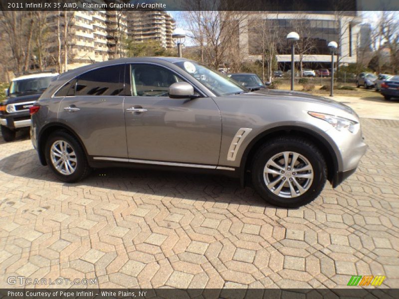 Platinum Graphite / Graphite 2011 Infiniti FX 35 AWD