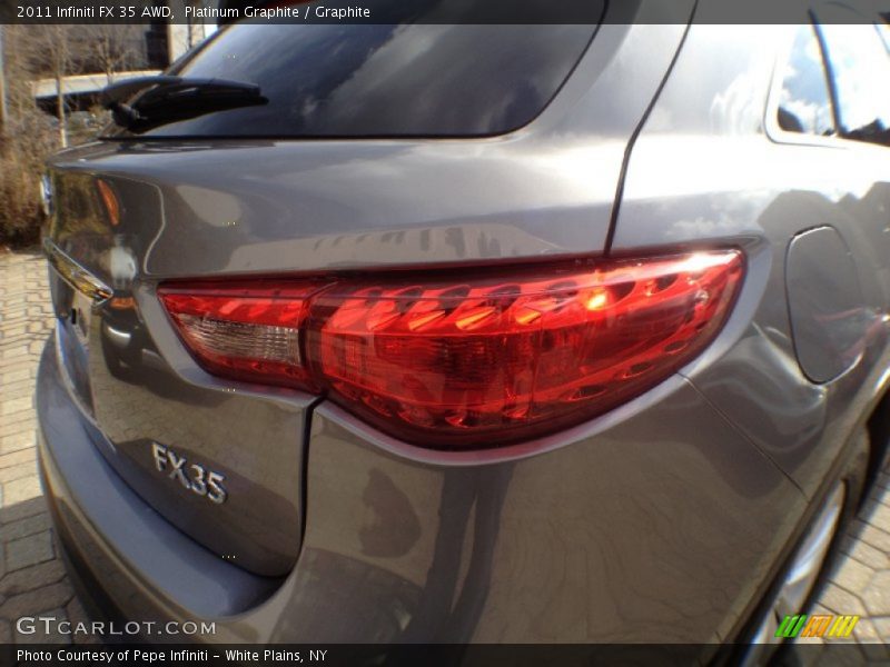 Platinum Graphite / Graphite 2011 Infiniti FX 35 AWD