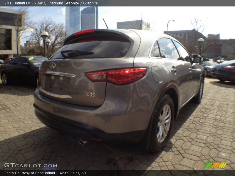 Platinum Graphite / Graphite 2011 Infiniti FX 35 AWD
