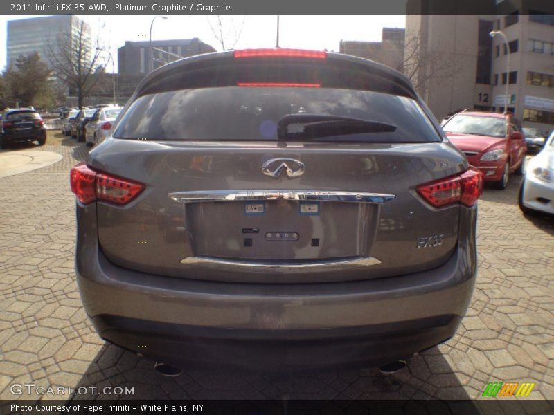 Platinum Graphite / Graphite 2011 Infiniti FX 35 AWD