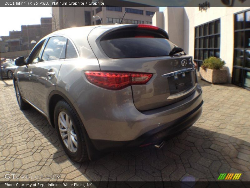 Platinum Graphite / Graphite 2011 Infiniti FX 35 AWD