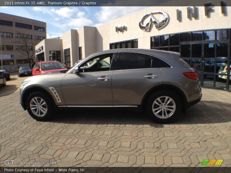 Platinum Graphite / Graphite 2011 Infiniti FX 35 AWD