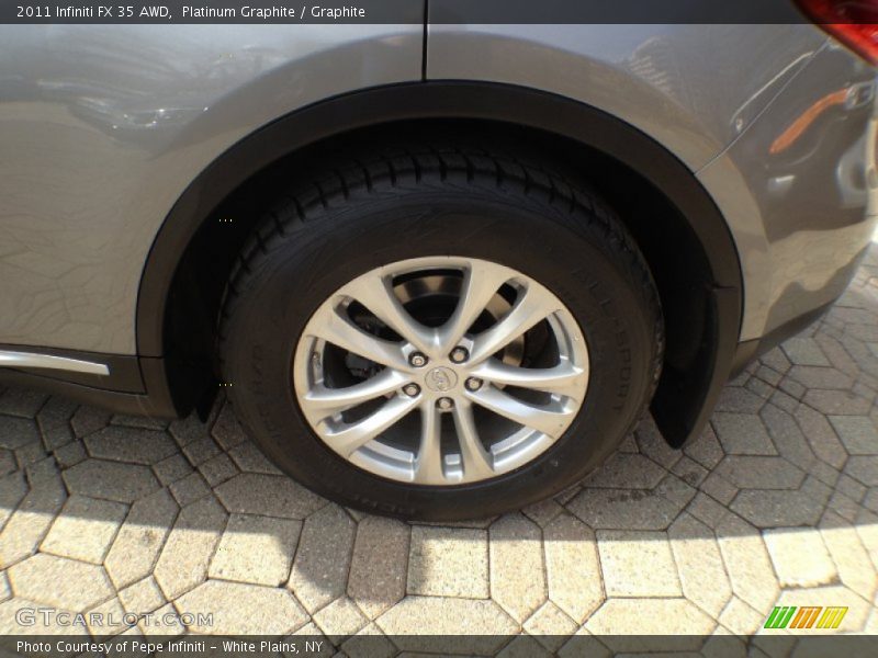 Platinum Graphite / Graphite 2011 Infiniti FX 35 AWD