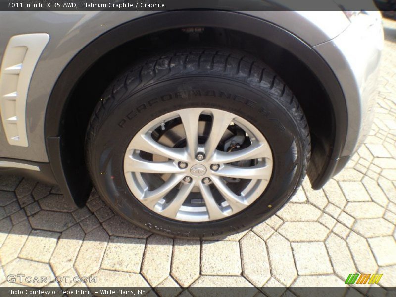 Platinum Graphite / Graphite 2011 Infiniti FX 35 AWD