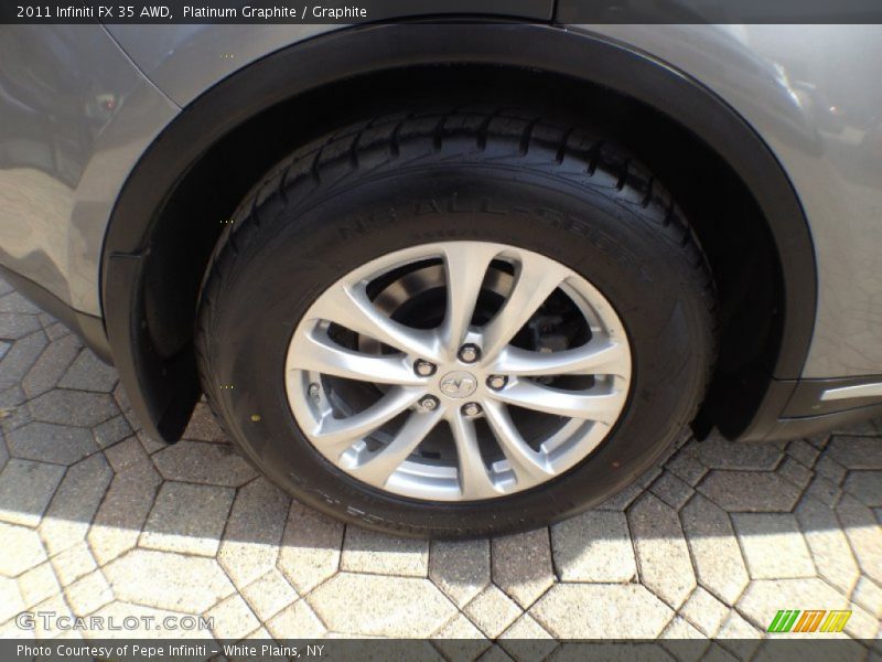 Platinum Graphite / Graphite 2011 Infiniti FX 35 AWD