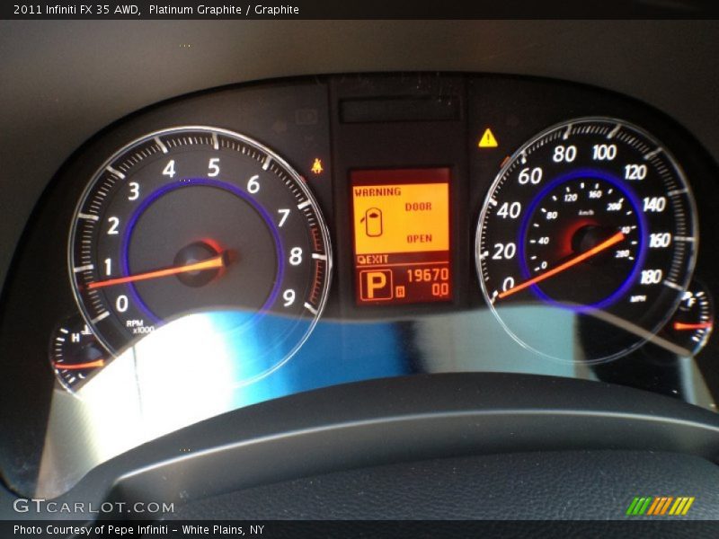 Platinum Graphite / Graphite 2011 Infiniti FX 35 AWD