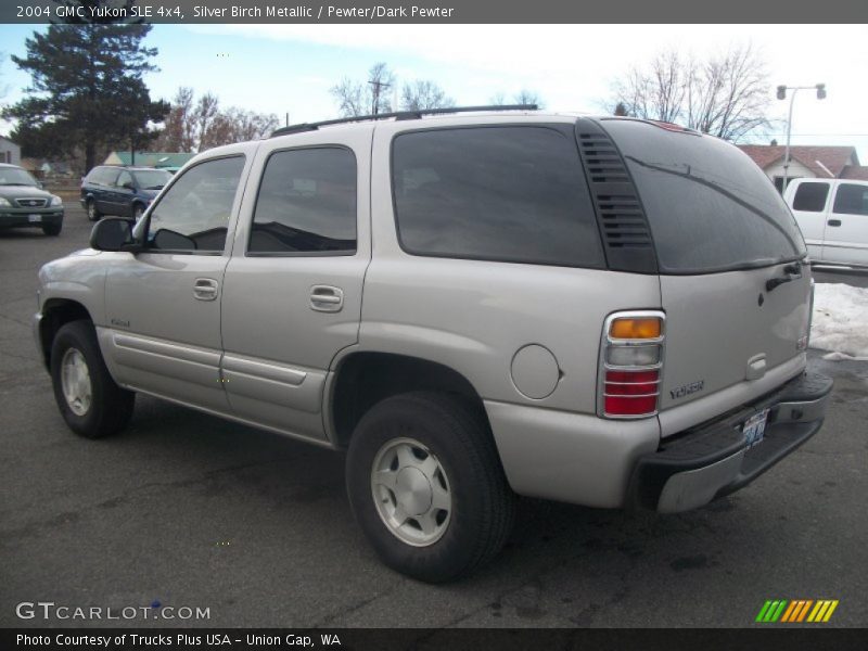 Silver Birch Metallic / Pewter/Dark Pewter 2004 GMC Yukon SLE 4x4