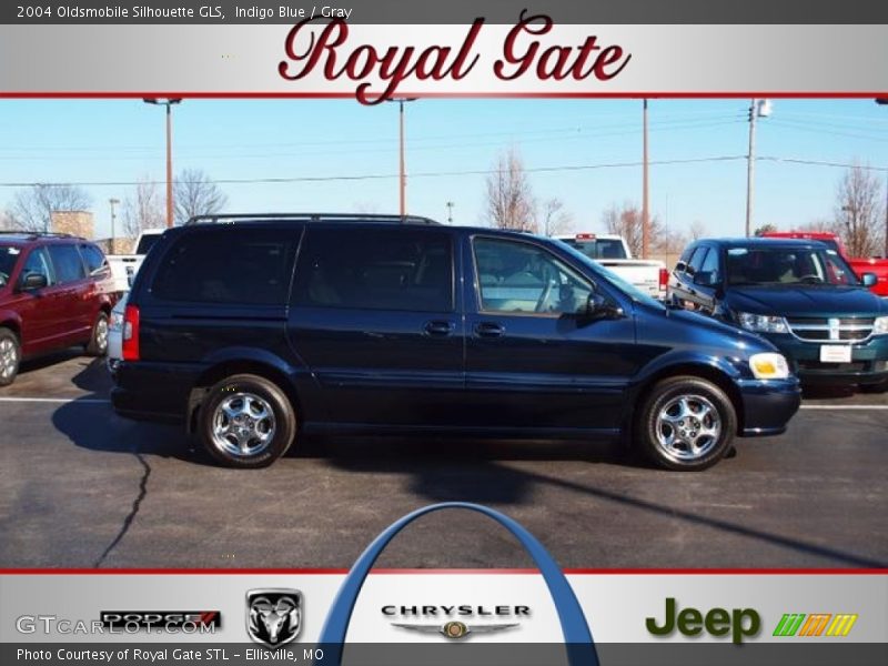Indigo Blue / Gray 2004 Oldsmobile Silhouette GLS