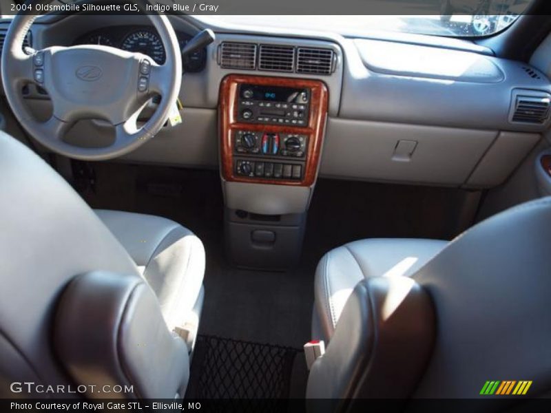 Indigo Blue / Gray 2004 Oldsmobile Silhouette GLS