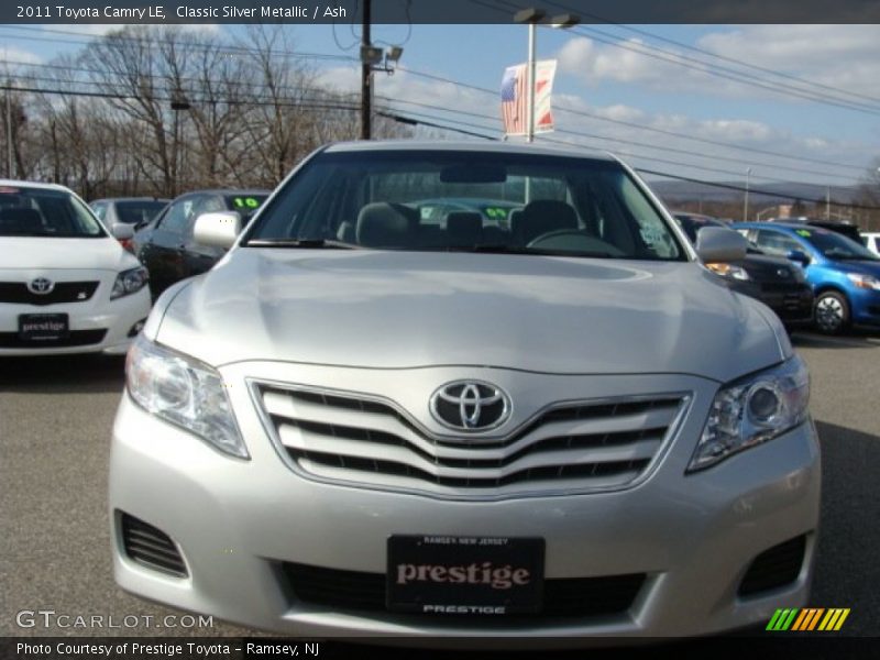 Classic Silver Metallic / Ash 2011 Toyota Camry LE