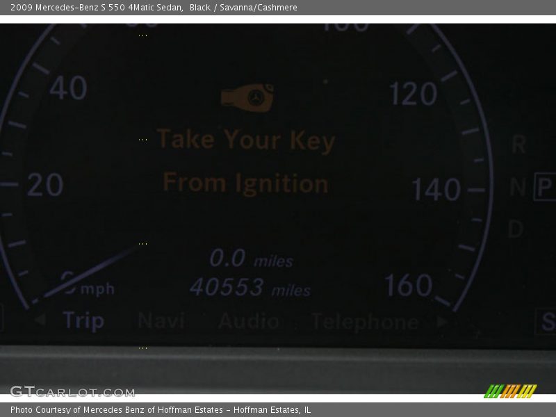 Black / Savanna/Cashmere 2009 Mercedes-Benz S 550 4Matic Sedan