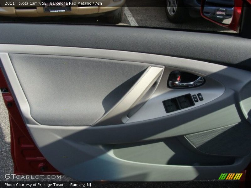 Barcelona Red Metallic / Ash 2011 Toyota Camry SE
