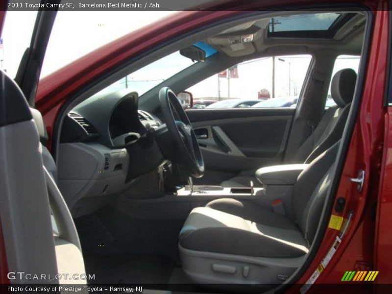 Barcelona Red Metallic / Ash 2011 Toyota Camry SE