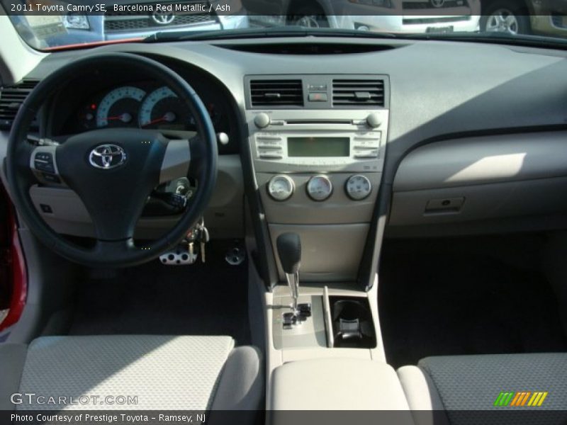 Barcelona Red Metallic / Ash 2011 Toyota Camry SE