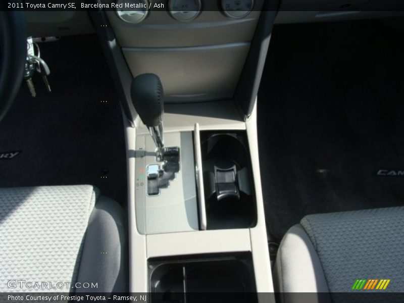 Barcelona Red Metallic / Ash 2011 Toyota Camry SE