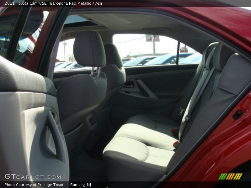 Barcelona Red Metallic / Ash 2011 Toyota Camry SE