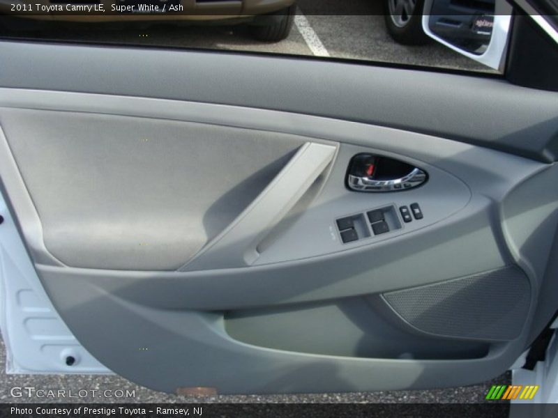 Super White / Ash 2011 Toyota Camry LE