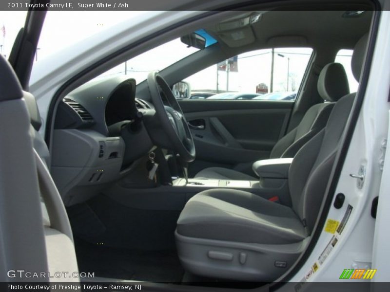 Super White / Ash 2011 Toyota Camry LE
